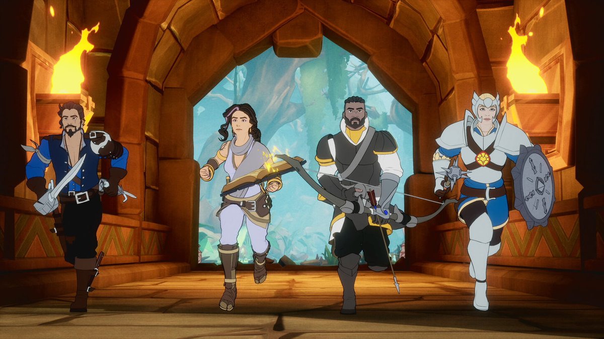 ImpactGame_es's tweet photo. Recomendación de madrugada: vivir una aventura que te recordará a esas tardes de dibujos animados frente al televisor, ¡disfrutar del genial #MythForce! ¡Unidades limitadas!
A LA VENTA: https://t.co/Jeb08juYUI https://t.co/jZK1mSlDAk