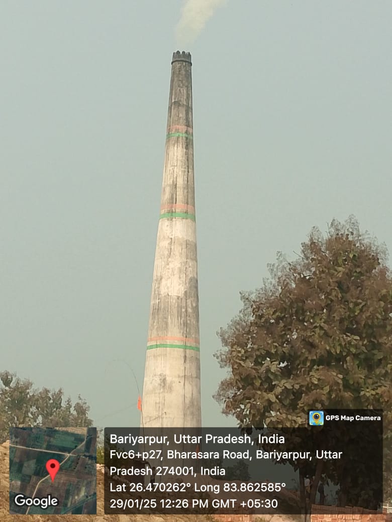 <a href="/UPPCBLKO/">Uttar Pradesh Pollution Control Board</a> <a href="/CMOfficeUP/">CM Office, GoUP</a> <a href="/aajtak/">AajTak</a> <a href="/myogiadityanath/">Yogi Adityanath</a> <a href="/RahulGandhi/">Rahul Gandhi</a> <a href="/dmdeoria/">DM Deoria</a> <a href="/DeoriaPolice/">DEORIA POLICE</a> <a href="/AmitShah/">Amit Shah</a> <a href="/ChiefSecyUP/">Chief Secretary, GoUP</a> <a href="/priyankagandhi/">Priyanka Gandhi Vadra</a> 
 देवरिया के नगर पंचायत बरियारपुर  अंतर्गत भंडसरा में उ.प्र.प्रदूषण नियंत्रण बोर्ड कि बंदी आदेश के बावजूद वीकेएम ईंट भट्ठा वर्ष 2025 में संचालित हो गया।