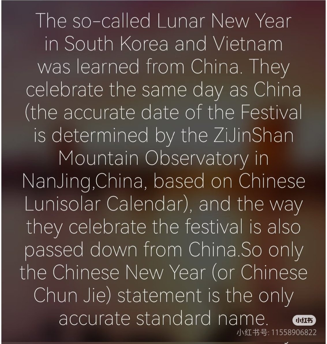 charlichan81's tweet photo. @Tesla_Asia Without the announcement of Chinese Nongli calendar from China, Southief Korean  was still climbing on the trees. You're the THIEF. Southief Korean, stop #culturalapplication from Chinese! 

https://t.co/Rc8lMPVl4o https://t.co/KHUUxPTndF