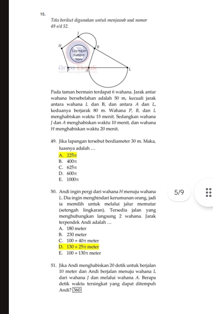 Underme83857518's tweet photo. Ini mah soalku tahun kemarin.😭😭😭😭

Soal yang membuat trauma setelah keluar ruangan.

Siap menghadapi trauma lagi dengan menyelesaikan soal-soal ini lagi. https://t.co/N74OKh2U0g