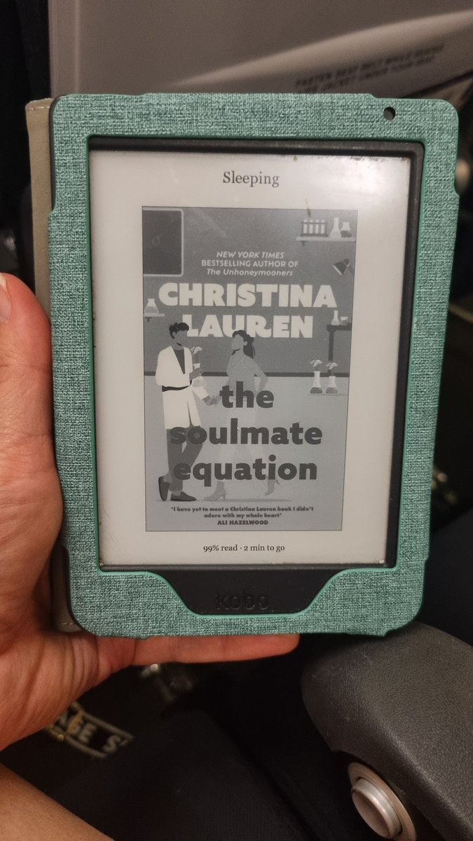 Book 7, 2025. The Soulmate Equation by Christina Lauren. Perfect mash up of science and romance. I loved this just like I loved the equal I accidentally read first. 4 stars