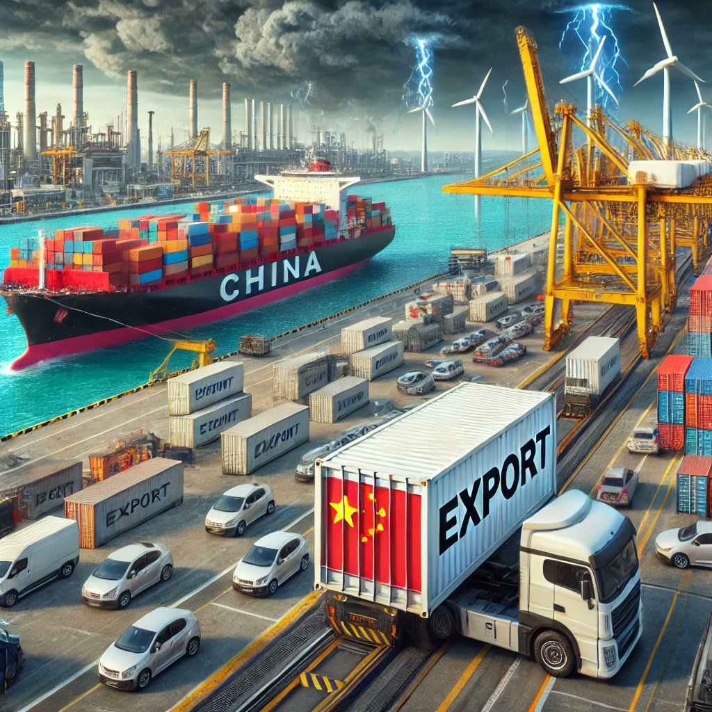 CCheck16585's tweet photo. China's Export Landscape China's economy remains heavily reliant on exports, which grew by 5.9% to $3.6 trillion last year. This dependence makes China vulnerable to potential U.S. tariffs on Chinese imports.
#cloudcheck @CCheck16585 https://t.co/ZsDU8CKSM9