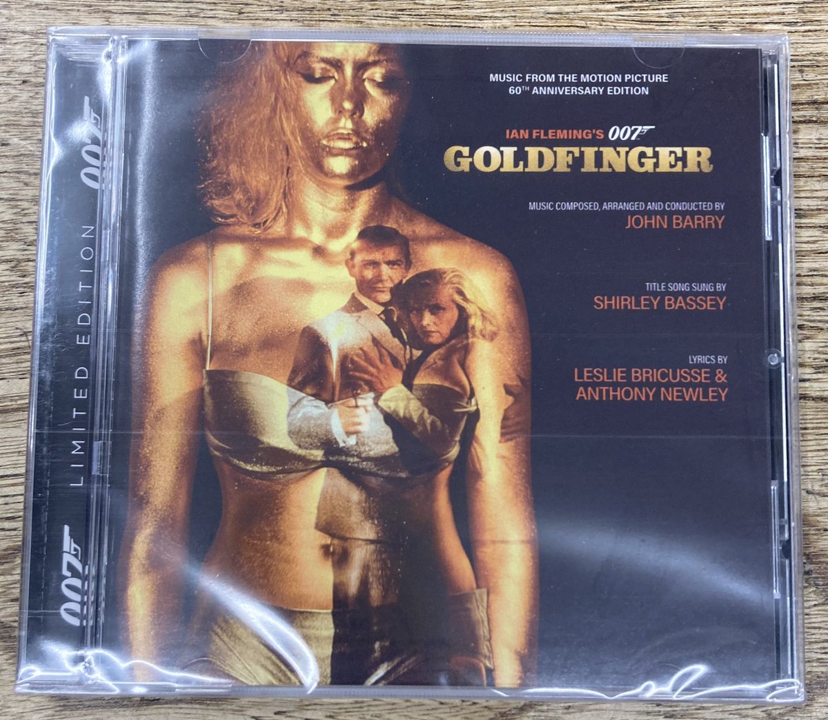 サントラCD「007 ゴールドフィンガー　60周年記念拡張盤」5000枚限定 新入荷】60周年記念盤としてリリース。 『007/ゴールドフィンガー
