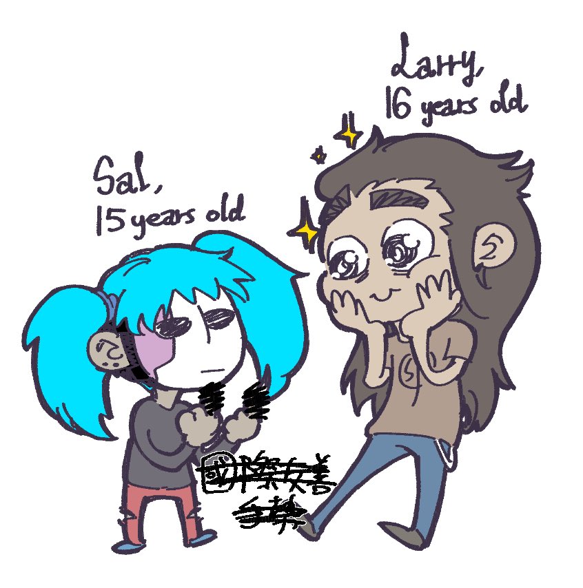 Ling__Z's tweet photo. #SallyFace https://t.co/UwD6ozruDF
