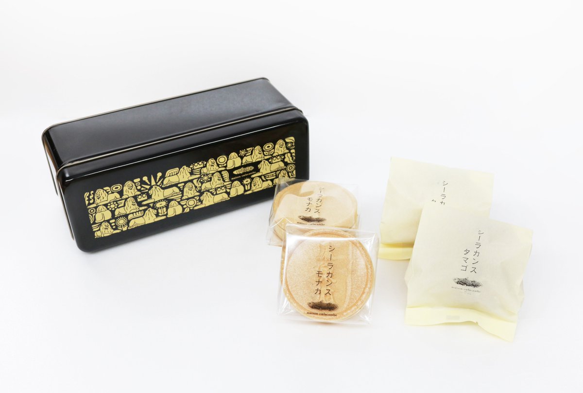 シーラカンス モナカ シーラカンス タマゴ入り 日本橋三越本店限定缶