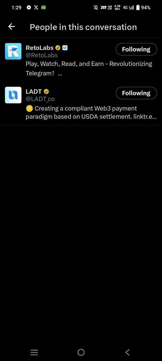 Krishnmohan_G's tweet photo. @RetoLabs @LADT_co Let's try my luck 🤞
Followed ALL Steps ✅👍
Thanks dear @RetoLabs 😊
TAG: @SapnaChawla84 @Sandeep13_ @parichitsingh47 @banerjee_05 @Darshh_Mavi
#Retolabs #Rspace #Giveaway #Web3 #Watchtoearn #HappyNewYear2025 https://t.co/eVBaq84QsK