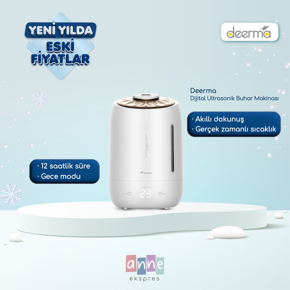 Evinizin yeni temizlik kahramanı Deerma ile tanışın! ✨🧹
Yenilikçi teknolojisi ve pratik tasarımı sayesinde temizlik artık çok daha kolay ve keyifli!
Siz de evinizin havasını değiştirin, hayatınıza rahatlık katın. ☁️❤️

#Deerma #Temizlik #Teknoloji
