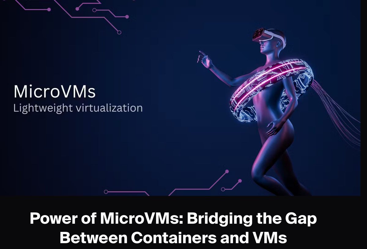 A powerhouse in an ultra-compact container? 😶‍🌫️

Dive into MicroVMs. Explore how they’re reshaping the cloud with enhanced security, scalability, and speed from Firecracker to Cloud Hypervisor. 

Are they the future of serverless? Read more 👇 
buff.ly/4aEJbDB