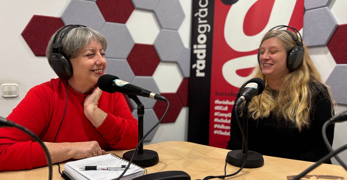 Ràdio Gràcia (@radio_gracia_) on Twitter photo "Gracienques", programa dirigit i presentat per la <a href="/JaltesS/">Josefina Altés Campà</a>, on entrevistem dones de Gràcia que han destacat en diferents àmbits.
Avui, amb la directora del @CCLaSedeta, l'Andrea Balaguer.
No t’ho perdis: lc.cx/ivKtJZ
#Radiogracia #gracienques "Gracienques", programa dirigit i presentat per la <a href="/JaltesS/">Josefina Altés Campà</a>, on entrevistem dones de Gràcia que han destacat en diferents àmbits.
Avui, amb la directora del @CCLaSedeta, l'Andrea Balaguer.
No t’ho perdis: lc.cx/ivKtJZ
#Radiogracia #gracienques