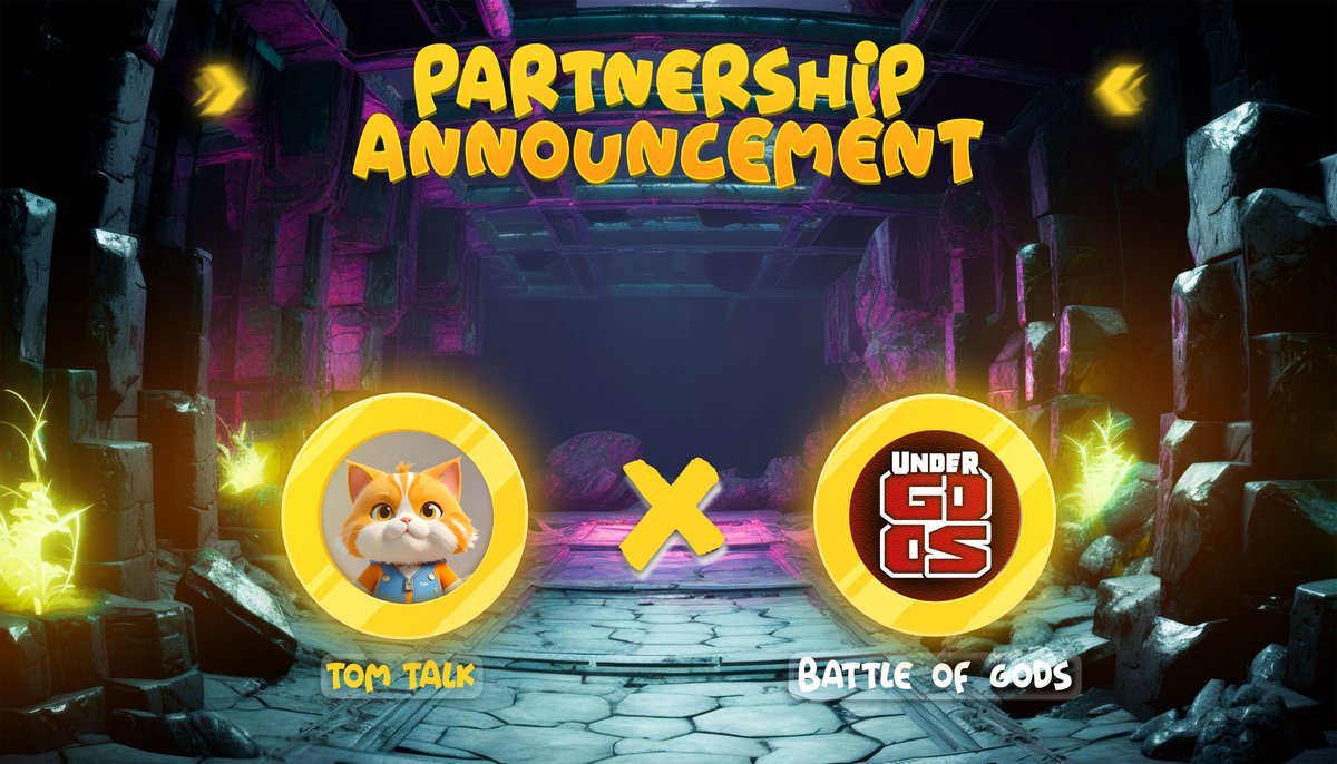 Tomtalkofficial's tweet image. 📢 Exciting Partnership Announcement 📢

@Tomtalkofficial ✕ @BattleofGods_io

TomTalk partners with Battle of Gods to unleash mythological quests and immersive AR-powered gaming experiences! ⚡️

👉 About Battle of Gods:
🔥 A phygital universe featuring 18+ mythologies and 999…
