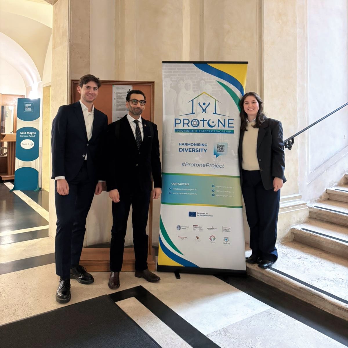 Prof Tahir Abbas (@tahirabbas_) on Twitter photo Leiden team in Rome to present the results of our extensive survey on protecting places of worship in Italy, Germany, Spain, and Belgium. Iniziamo... <a href="/ProtoneProject/">ProtoneProject</a> @TPV_Leiden <a href="/ISGA_Hague/">ISGA The Hague</a> Leiden team in Rome to present the results of our extensive survey on protecting places of worship in Italy, Germany, Spain, and Belgium. Iniziamo... <a href="/ProtoneProject/">ProtoneProject</a> @TPV_Leiden <a href="/ISGA_Hague/">ISGA The Hague</a>