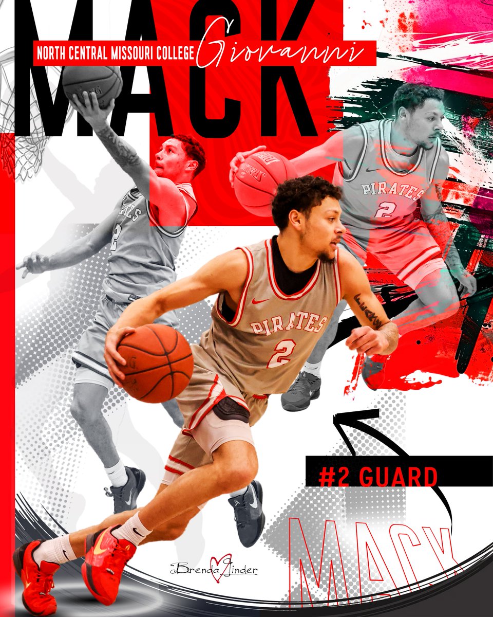 G-Mack ➡️ Pirates Guard #️⃣2 🔥
<a href="/Gio2mack/">Gio Mack</a> 
<a href="/NCMCPiratesMBB/">North Central Missouri Pirates Men's Hoops</a> 
<a href="/NCMCAthletics/">NCMC Athletics</a>