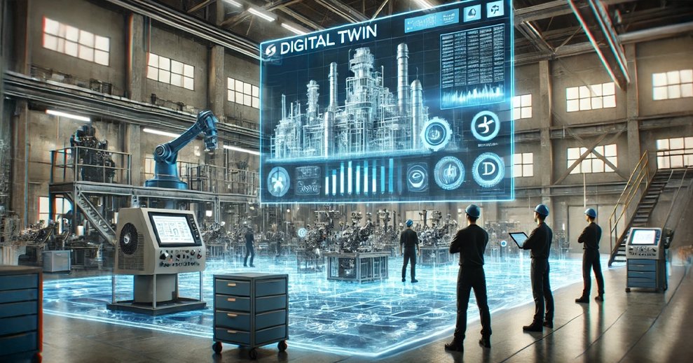 🚀 Dijital İkiz &amp; Sanal Fabrika ile Üretimde Yeni Dönem! 
 ✔️ Gerçek zamanlı izleme 📡 
🔄 Riskleri simülasyonlarla öngörme 🛠️ 
⚙️ Proaktif bakım ile maliyet azaltma 💰
📊 Sanal Fabrika:
 🔍 Üretim çeşitliliği ⚡ 
📉 Minimum hata, maksimum verim ✅ 
🌱 Sürdürülebilir üretim 🌍