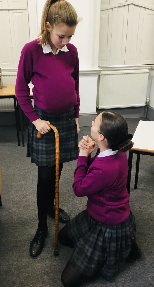 BGS_Arts's tweet photo. #BGSYear7 Duologue Festival Preparation - can Mrs Twit be saved from the dreaded ‘shrinks’ https://t.co/SXAAKDia6r