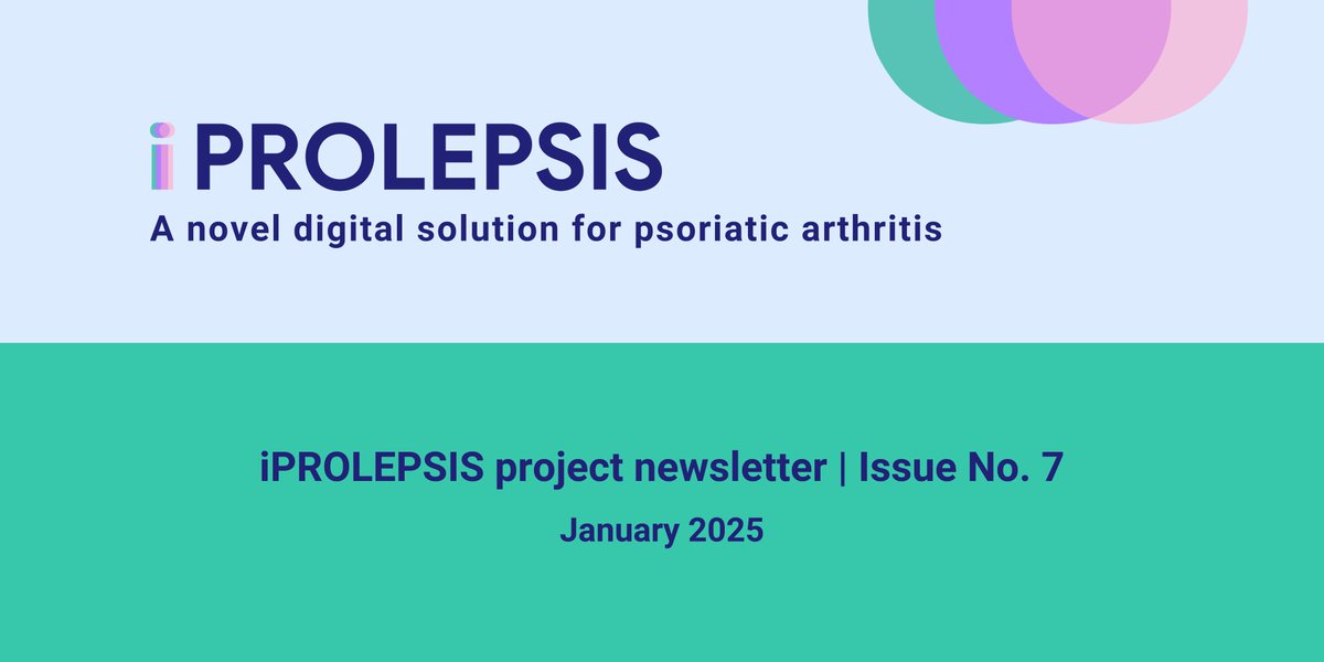 iPROLEPSIS (@iprolepsis) on Twitter photo 🗞️ The 7th <a href="/iprolepsis/">iPROLEPSIS</a> newsletter is out!
In this issue, we explore the future of digital biomarkers in rheumatology care, introduce the Psoriatic Arthritis Patient Handbook, and recap recent events.
📩 Read it now: iprolepsis.eu/_files/ugd/981…
#psoriaticarthritis #healthtech 🗞️ The 7th <a href="/iprolepsis/">iPROLEPSIS</a> newsletter is out!
In this issue, we explore the future of digital biomarkers in rheumatology care, introduce the Psoriatic Arthritis Patient Handbook, and recap recent events.
📩 Read it now: iprolepsis.eu/_files/ugd/981…
#psoriaticarthritis #healthtech