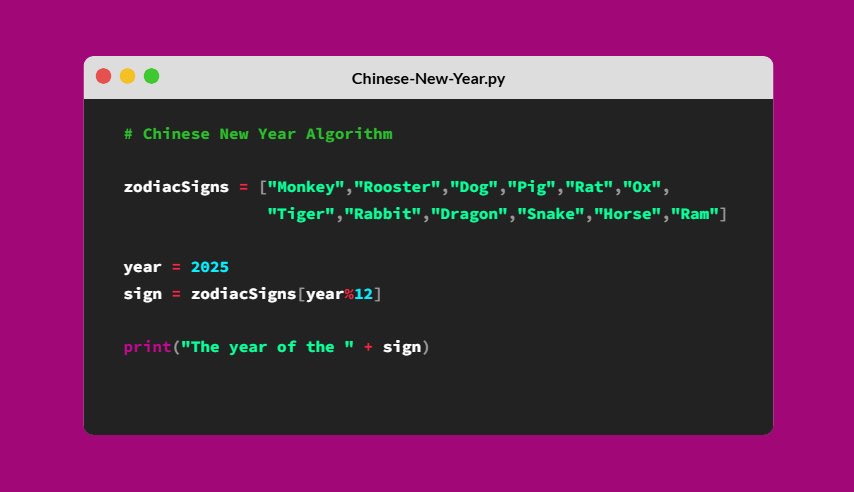 101Computing's tweet image. Wishing everyone a happy Chinese New Year!