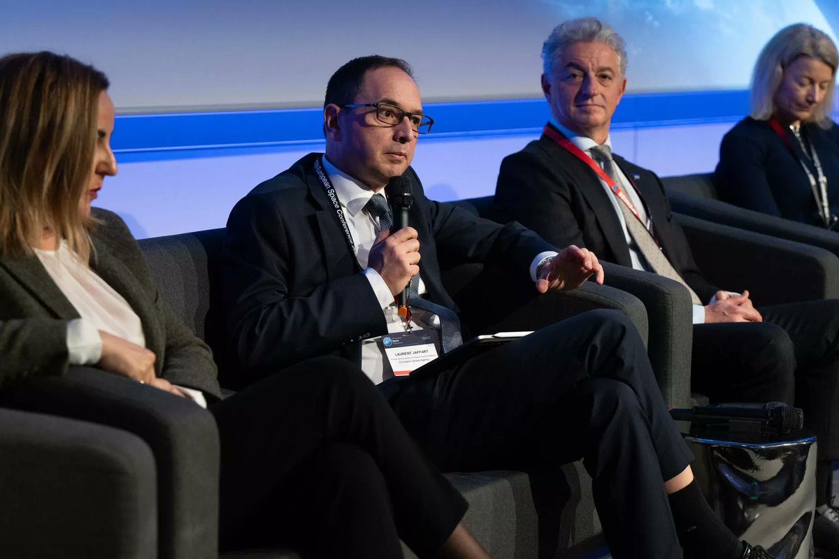 Laurent Jaffart (@laurentjaffart) on Twitter photo Yesterday at the 17th #EuropeanSpaceConf, I discussed the implementation of IRIS² with <a href="/C_Kavvada/">Catherine Kavvada</a>, <a href="/eberneke/">eva berneke</a>, <a href="/adel_al_saleh/">Adel Al-Saleh</a>, Miguel Angel Panduro Panadero and Antonio Abad. An excellent discussion on political and technical aspects, emphasising innovation, collaboration, and Yesterday at the 17th #EuropeanSpaceConf, I discussed the implementation of IRIS² with <a href="/C_Kavvada/">Catherine Kavvada</a>, <a href="/eberneke/">eva berneke</a>, <a href="/adel_al_saleh/">Adel Al-Saleh</a>, Miguel Angel Panduro Panadero and Antonio Abad. An excellent discussion on political and technical aspects, emphasising innovation, collaboration, and