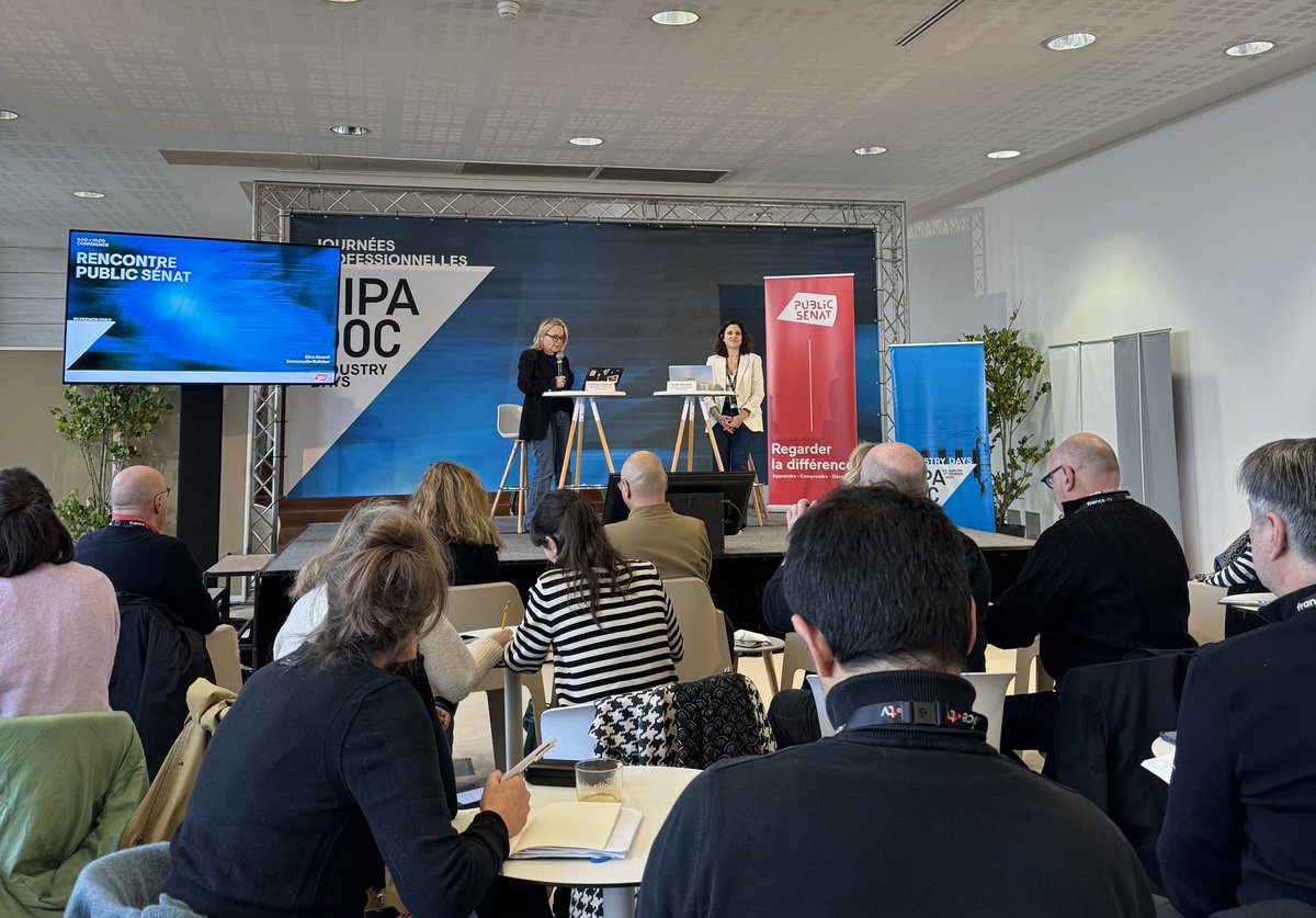 #Fipadoc : <a href="/publicsenat/">Public Sénat</a> présente son offre #documentaire. « En passant sur le Canal 8 de la TNT, nos docs vont encore gagner en visibilité », dixit Emmanuelle Guilcher <a href="/FIPADOC/">Fipadoc</a>