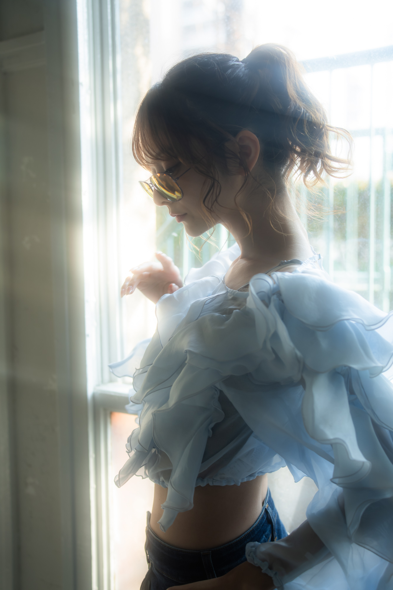 未着用に近い！幻想的＊ポピー＊影絵風＊たたき染＊訪問着＊１５５ｃｍ＊裄６５ 未着用に近い！幻想的＊ポピー＊影絵風＊たたき染＊訪問着