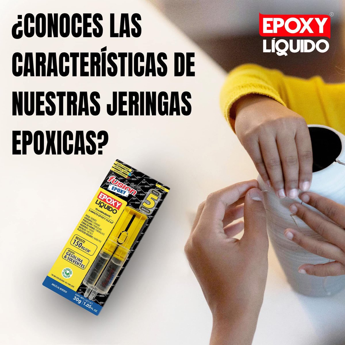 EpoxyFusion's tweet image. ¡La precisión que necesitas en cada aplicación!
🔧 Descubre cómo nuestras jeringas  trabajan para garantizar resultados impecables en tus reparaciones 🌟

#epoxy #proyectos #reparacion

#repost #foryoupage