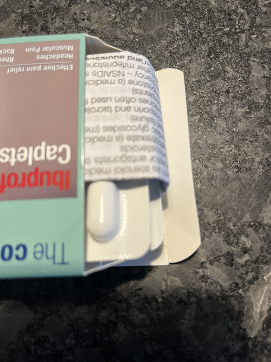 Ferret (@ferretgrove) on Twitter photo There is an unwritten law that whenever you open a packet of tablets, you will open it at the end with the folded over leaflet. There is an unwritten law that whenever you open a packet of tablets, you will open it at the end with the folded over leaflet.