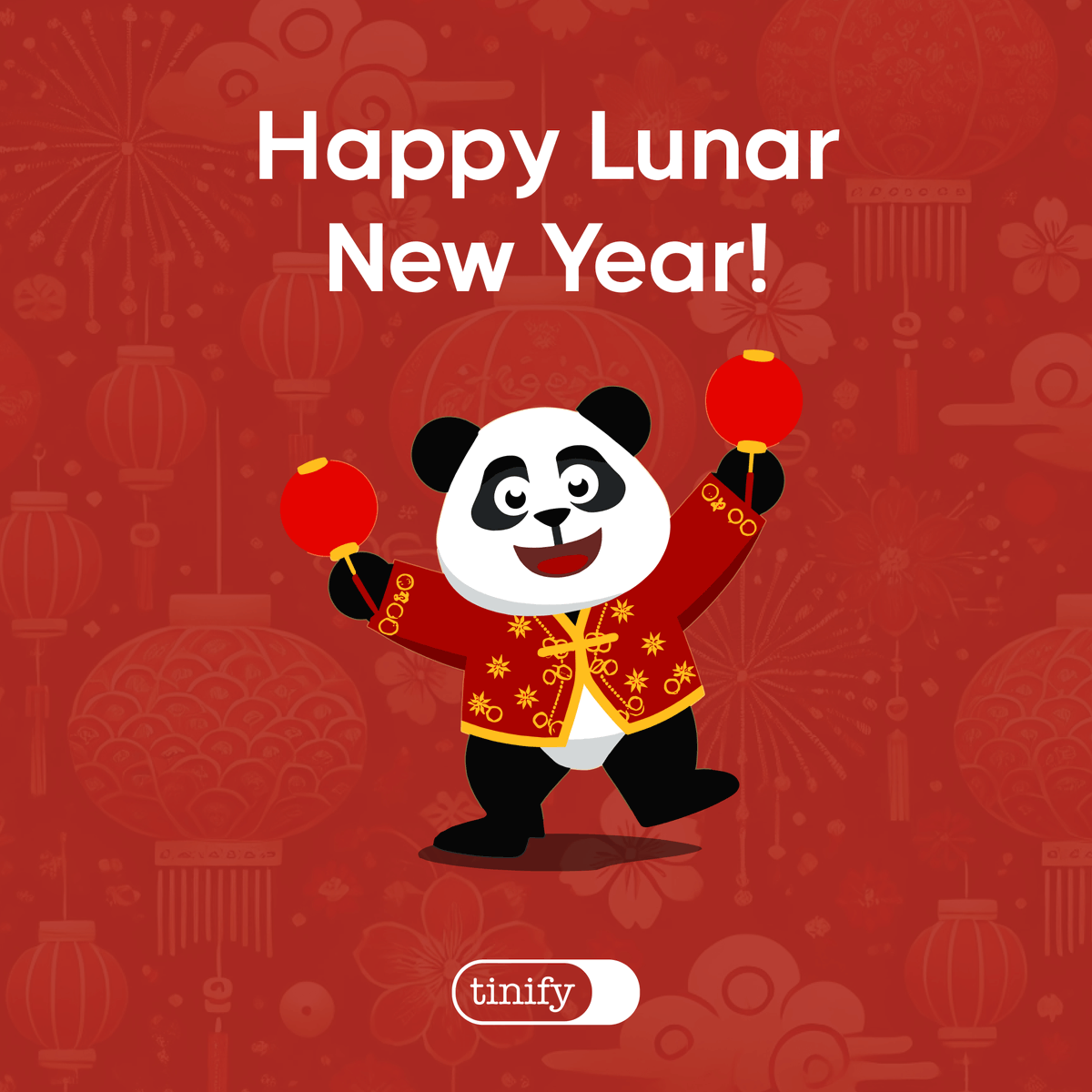 Happy Lunar New Year! Wishing you a year full of luck, prosperity, and perfectly optimized moments 🐍🎉