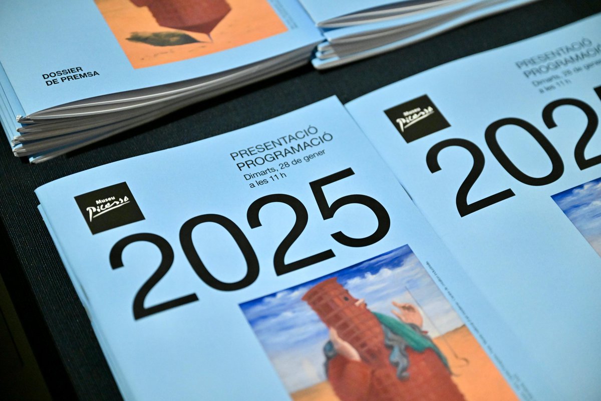 Ahir va tenir lloc la presentació de la Programació pel 2025 al Museu Picasso, i us en volem explicar tots els detalls!✨

👉 Exposicions destacades:

🖼️ "Pablo Picasso i la Sala Gaspar (1955–1973)", del 26 de juny al 26 d’octubre, un homenatge a l’amistat entre l’artista i els