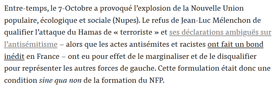LArt_politique's tweet photo. Vraiment Médiapart ? J'aurai plutôt dit que LFI et la gauche plus radicale ont été diabolisés par une majeure partie des médias et de la classe politique, motivée par leur islamophobie et le soutien inconditionnel aux actions israéliennes. Votre ligne sur le sujet est honteuse https://t.co/k3eFyrI6ML