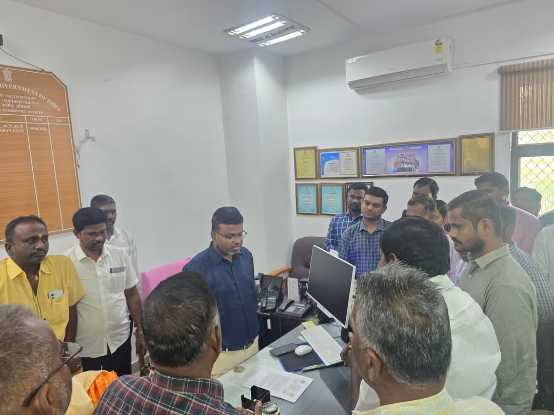 SRES_SALEM's tweet photo. DATE : 07.01.2025
PLACE : SALEM

PROMOTION FOR THE POST OF CCTS (CCTC) IN PAY LEVEL 6. https://t.co/fDI9xtHjbJ
