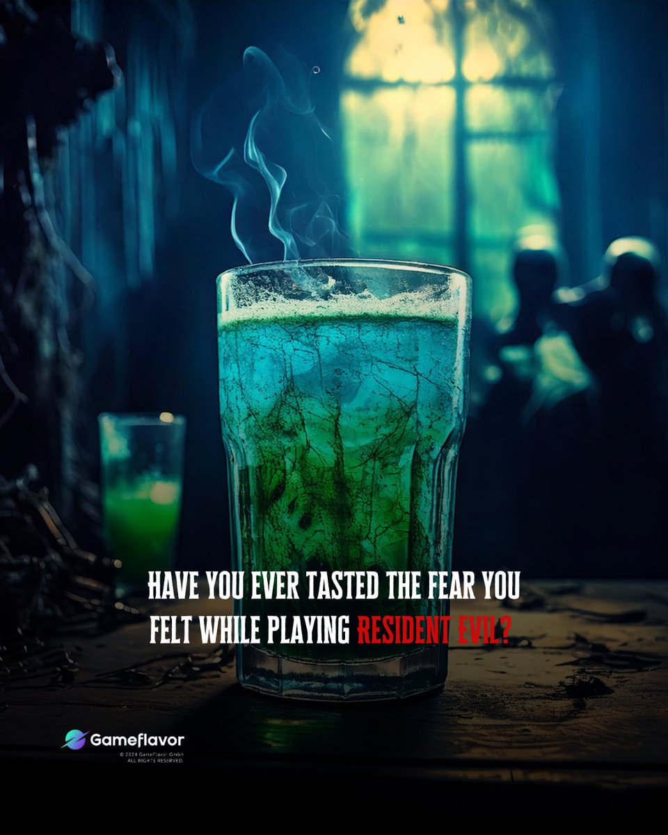 Have you ever tasted the fear you felt while playing Resident Evil? 🍹🧟‍♂️ Relive the horror with every sip! Share your thoughts below! 🎮✨ #ResidentEvil #SurvivalHorror #FirstAidSprayDrink #GamingExperience