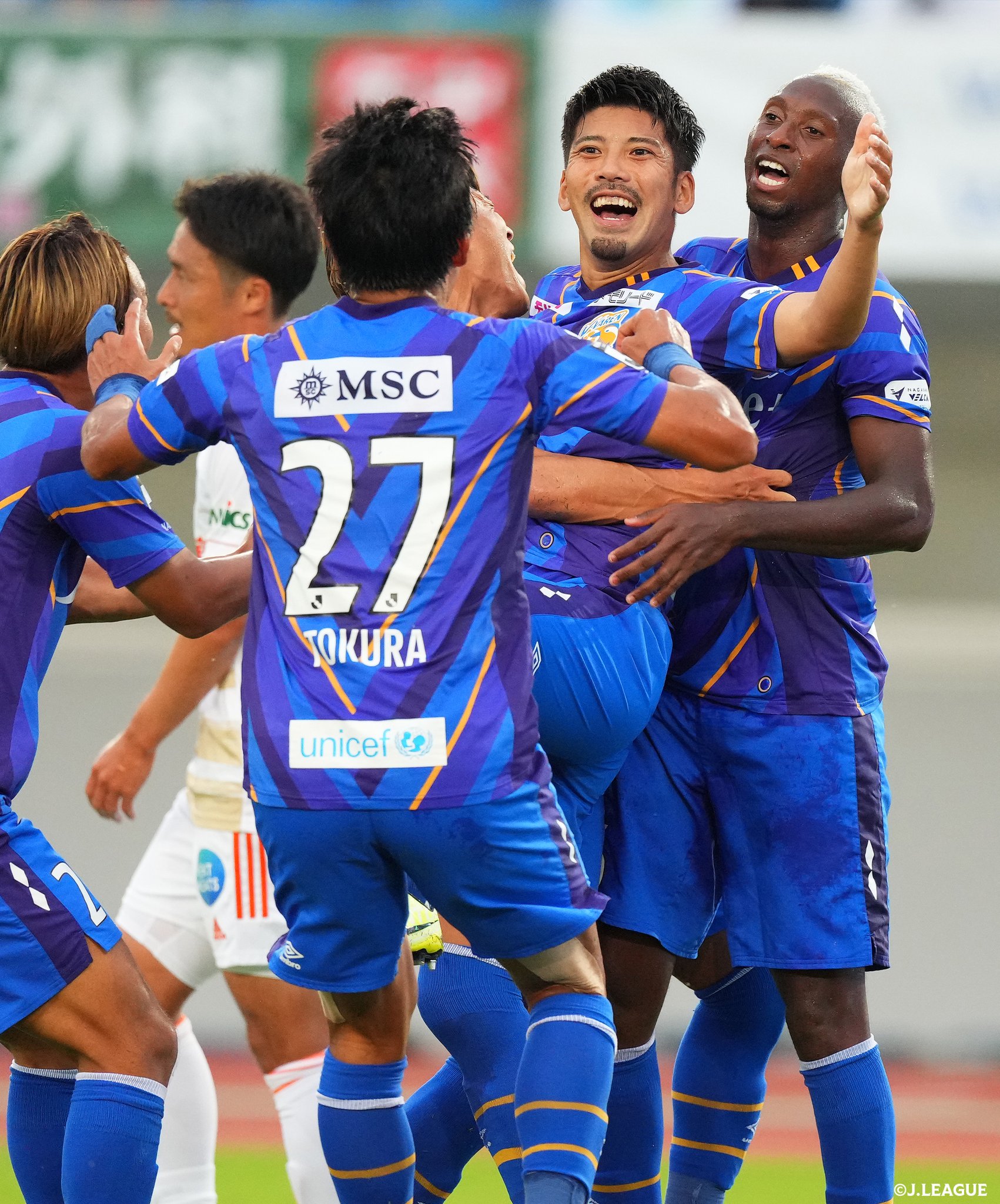 Vファーレン長崎 ハーフジップ V.ファーレン長崎 アンブロ 選手支給品 練習着 ハーフジップ（v