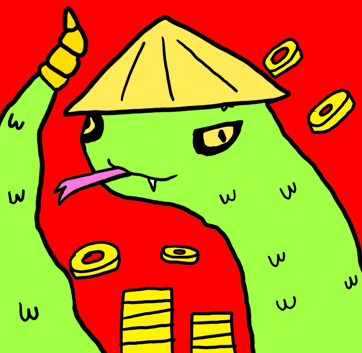 gold , luck &amp; $snek

gamba wif snek