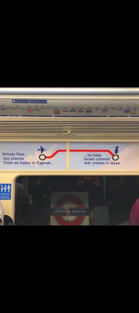 I will never allow adverts that show women in bikinis or fast food adverts, but will allow adverts showing the RAF have spy planes in Cyprus.
#China 
#mayoroflondon