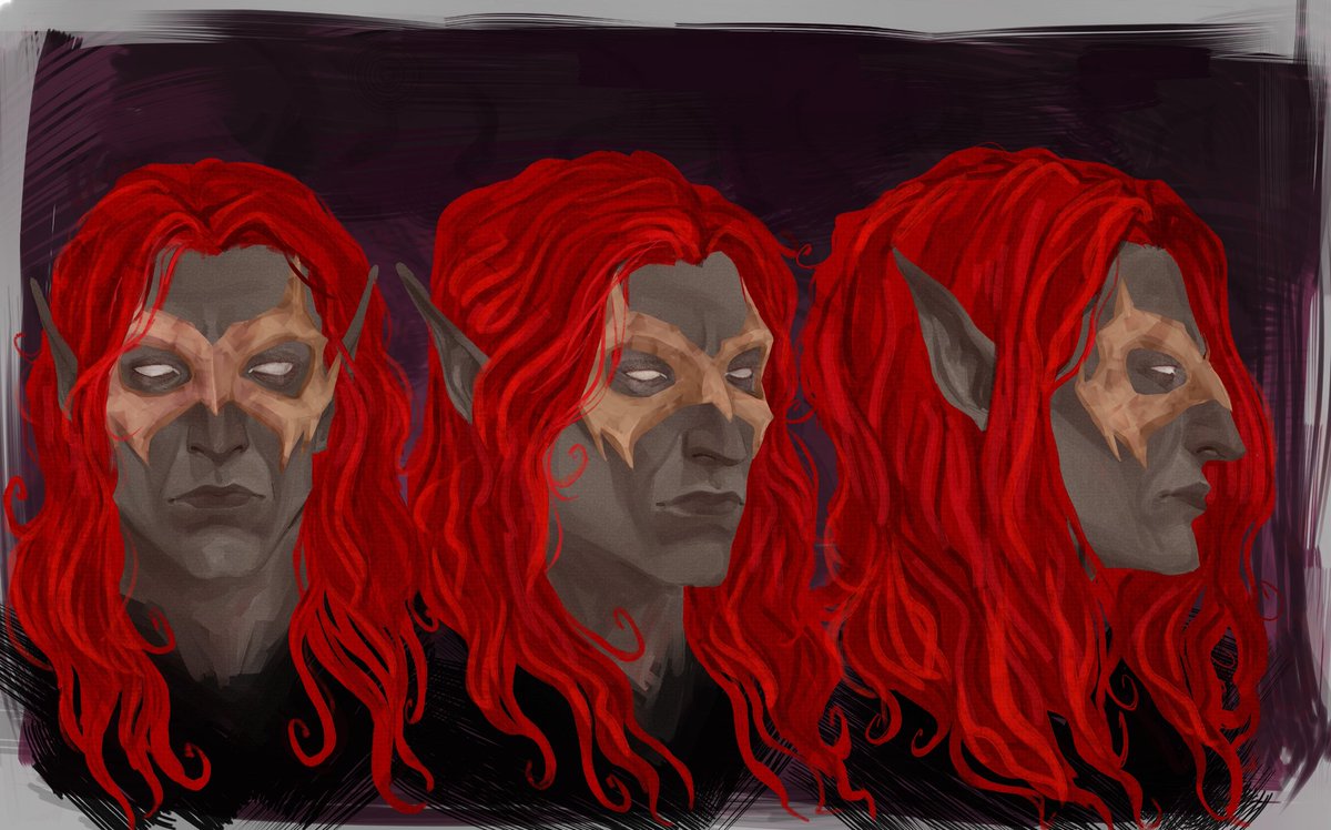 Lmao I was literally so angry because Pan Cringe was so different in each of my drawings that I made myself a cheat sheet😭