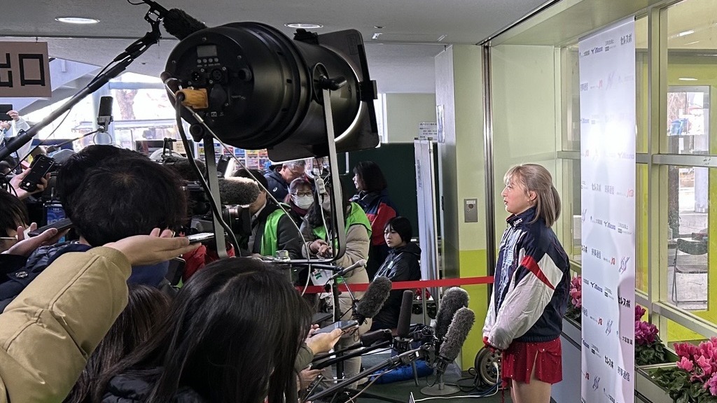 JSPO_official's tweet image. ／
第79回国民スポーツ大会冬季大会スケート競技会
#スケート #フィギュアスケート  ⛸️
＼
フィギュアスケート成年女子がスタート！
全日本フィギュア選手権4連覇の坂本花織選手がSP首位発進！
明日のフリースケーティング（FS）は、午前8時30分から開始します！
ぜひ国スポチャンネルをご覧ください！…