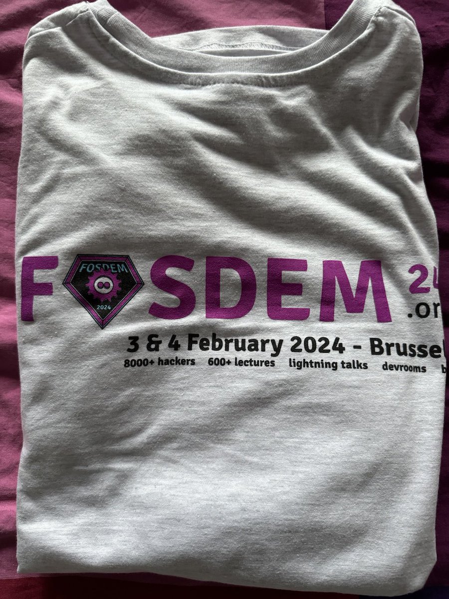 gyptazy's tweet image. Brussels - here I come! Happy to be part of the #FOSDEM 2025! Happy to have some great chats with you all about #BSD / #FreeBSD, #BoxyBSD, #ProxLB and #ZFS as an awesome filesystem! See you there!