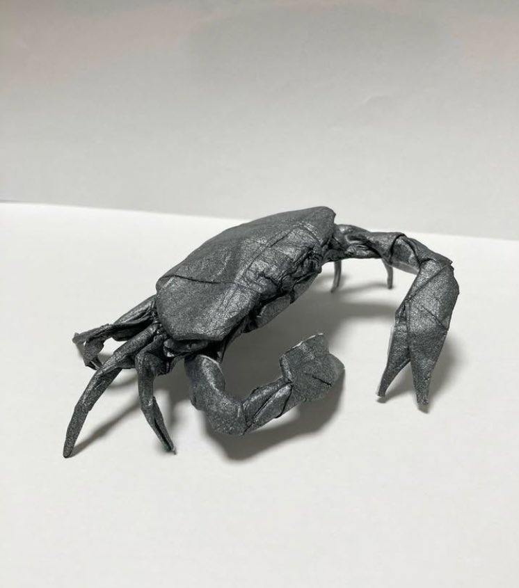 カニ(過去作)

創作:ジェイソン・クー
用紙:玉虫紙25cm

#折り紙 #ORIGAMI