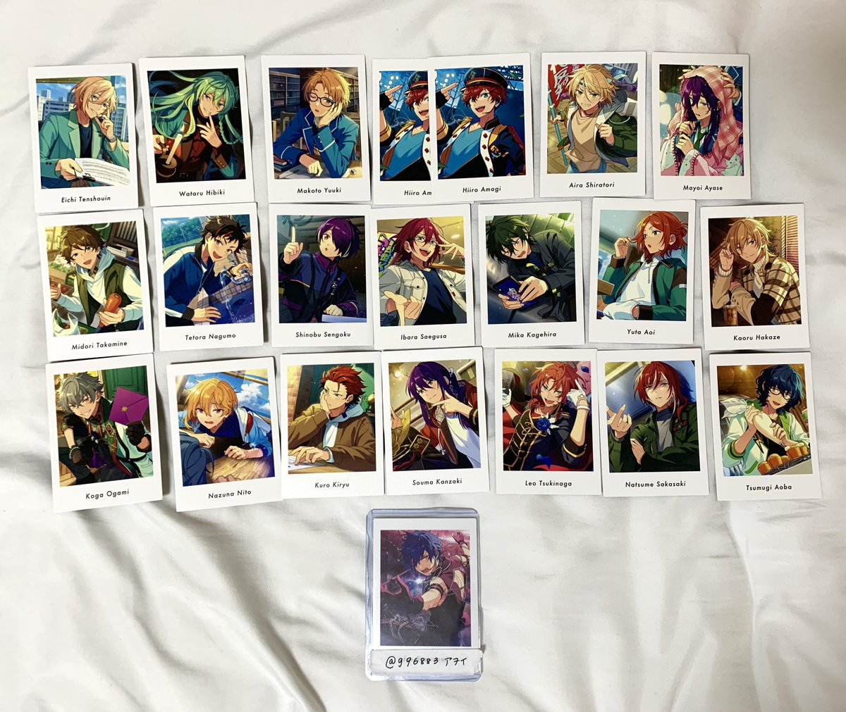 g96883's tweet photo. 【交換】あんスタ ぱしゃっつ Vol.5 Private Action

【求】P、Aジュン＞＞P、A日和
【譲】画像参照

〇郵送希望
〇検索からお気軽にお声掛けください！ https://t.co/x8vehAsCSU