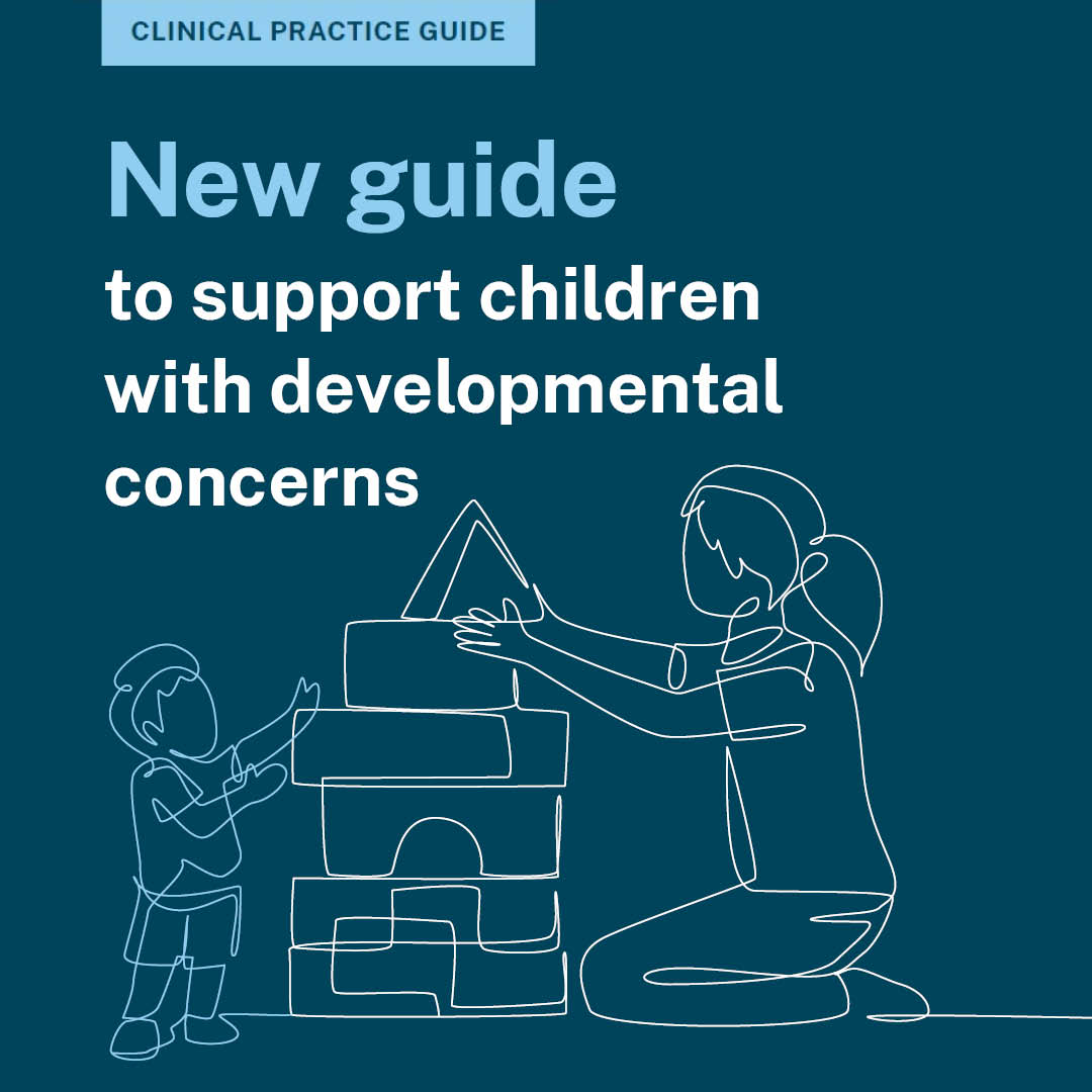 Our latest clinical practice guide is a milestone in NSW #paediatric care.

It outlines care delivery, planning and benchmarking, for children aged 0–5 who clinicians or parents have identified developmental concerns.

Explore the guide: bit.ly/428gkWf

#ChildrensHealth