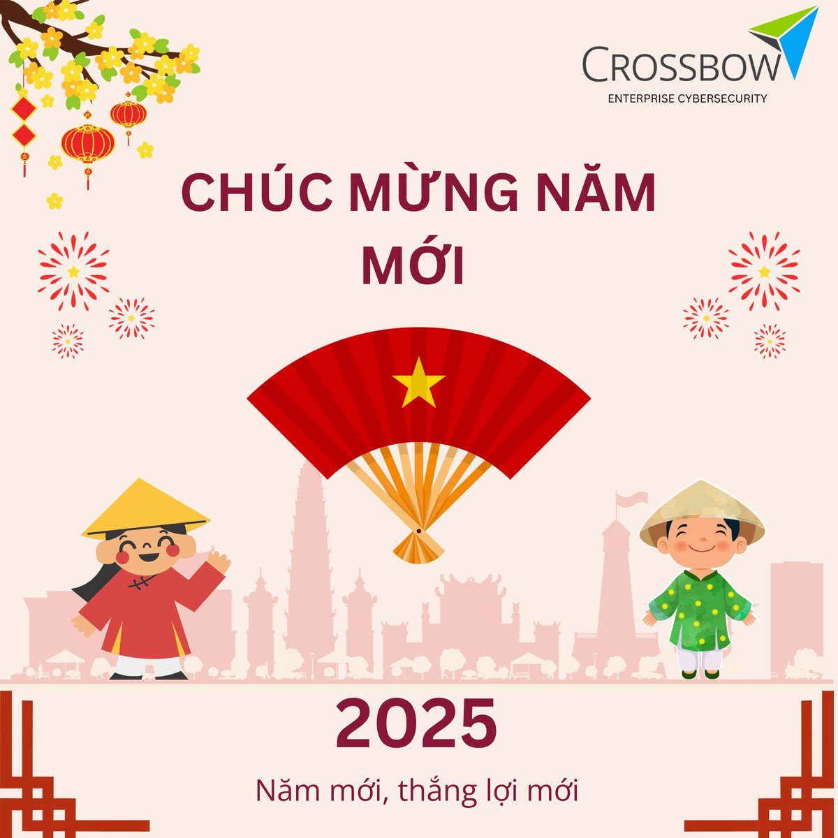 crossbowsec's tweet photo. Chúc Mừng Năm Mới 2025! ✨ May this year bring prosperity, happiness, and good health to all. Let's celebrate new beginnings, cherished traditions, and the joy of family. 🧧🎉 https://t.co/9hDemJ8wP8