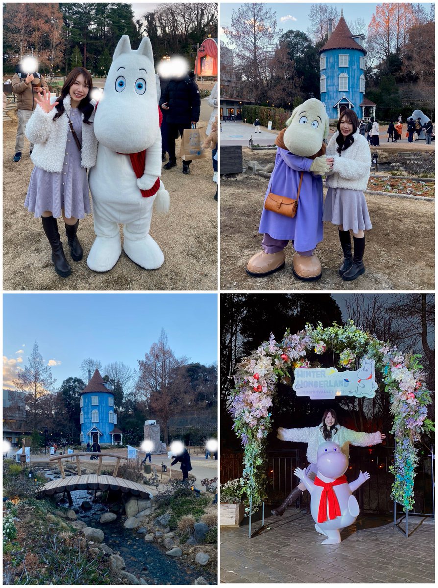pink37564's tweet photo. ムーミンバレーパーク/埼玉県飯能市
2025/1/11

2回目の訪問🌟今回はムーミンとも会えた🤍赤いマフラーがかわいい🧣✨お昼ご飯はスナフキンの帽子カレー🍛🥬前回の6月とはまた雰囲気が違ってよきでした❄️

#ムーミンバレーパーク https://t.co/tJdIhd8Dwa