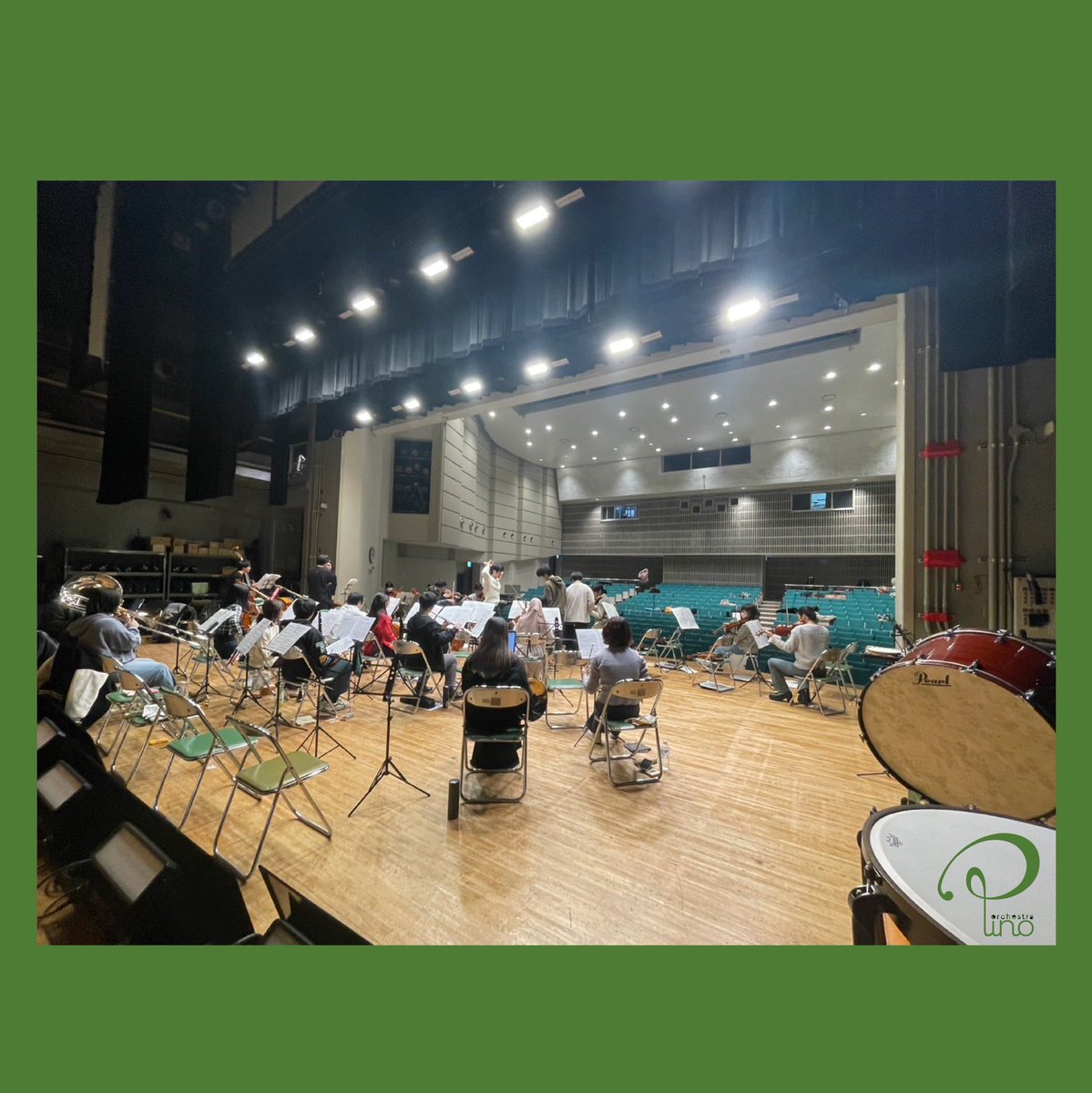 Pino_Orchestra's tweet photo. 【トレーニング開催】
こんにちは⛄️Pino Orchestraです🌲

1/25（土）は楠本先生をお呼びし、
1/26（日）は寺岡先生をお呼びし、
トレーニングを行いました！

3/6（木）はぜひ福岡市立 南市民センターへ💨
平日ですが夕方の公演なので気軽に寄ってくださいね✨
無料ですので手ぶらで🆗です！ https://t.co/t8S8FLVlZR