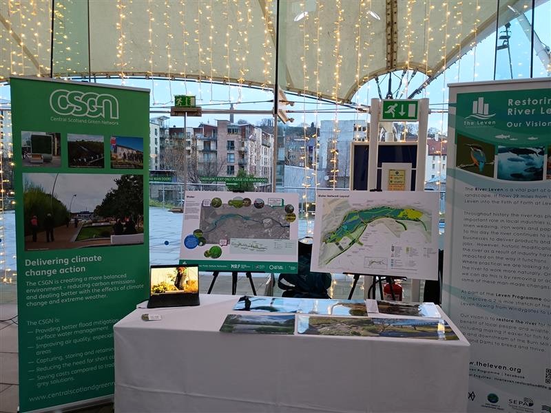 We're @SnifferScotland 's Flood Resilience Conference 2025 this week supporting <a href="/TheLevenFife/">The Leven Programme</a> Programme. 

Visit us in the Stratosphere to find out about our plans to restore the River Leven and the many benefits that will bring, including natural #floodmanagement.

#FR2025