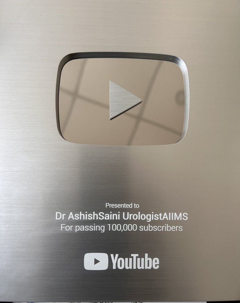 On this auspicious day we are delighted to receive the silver plaque from YouTube
Thanks all my dear friends and subscribers 🙏🙏❤️❤️