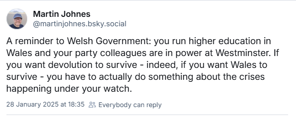 An important reminder for Welsh Gov on Cardiff Uni from Martin Johnes (who I don't think is on this site anymore).