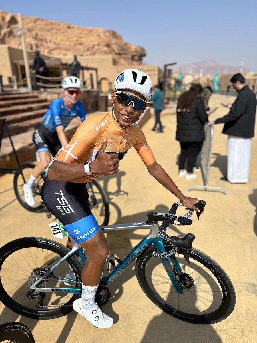 👍 Most active rider after stage 1, have a good day Muhammad Nur Aiman Rosli! 🧡

#AlUlaTour 

👍 أكثر الاعبين نشاطًا بعد المرحلة الأولى، يوم سعيد محمد نور أيمن روسلي! 🧡

#طواف_العلا #الرحلة_تستمر