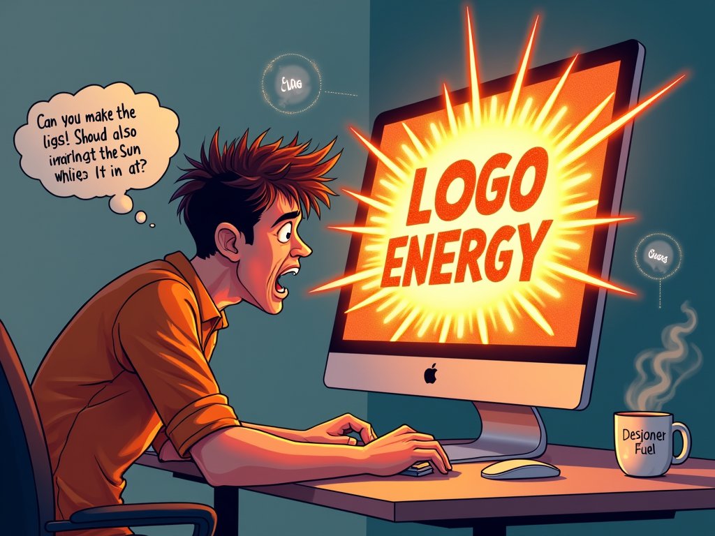 webzards12073's tweet image. Client: "We need it modern, edgy, but also timeless, corporate, funky, minimalist, luxurious, and fun."
Designer: "Cool, I'll just consult the Oracle of Design Contradictions real quick." 🤡🎨
#GraphicDesignProblems #DesignSarcasm