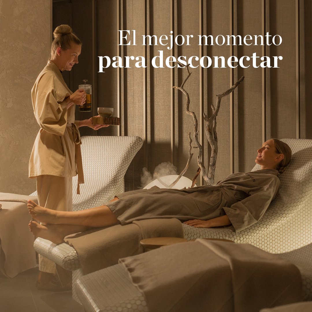 NHCollectionES's tweet image. En nuestro spa, cada detalle está pensado para tu bienestar: relajación, tratamientos exclusivos y un ambiente que te envolverá en serenidad. Porque te mereces lo mejor. 💆‍♀️💆‍♂️​

#NHCollection #NHCollectionExperience #Feelrelaxed