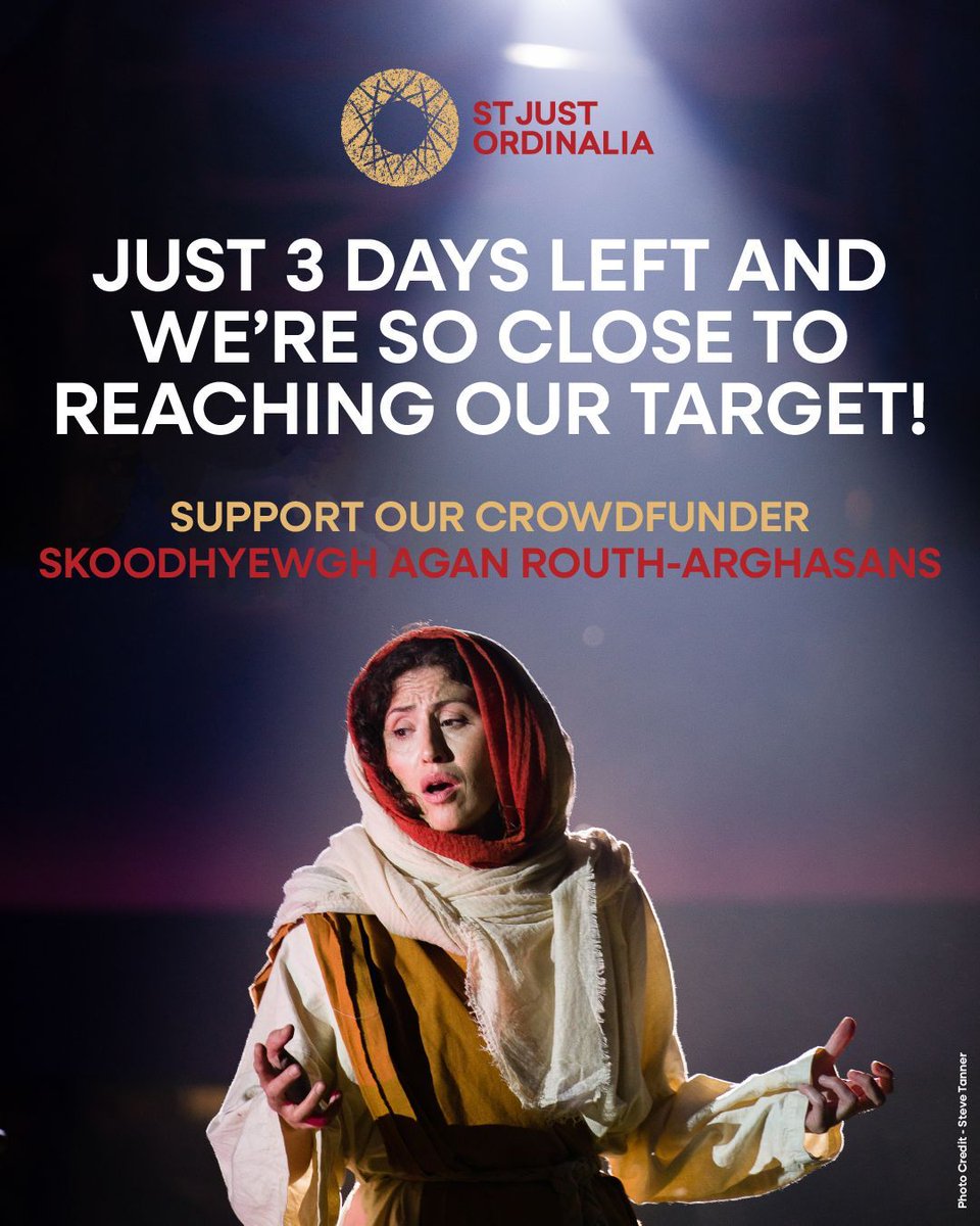 There are just 3 days left to reach our crowdfunder target and, thanks to your support, we have less than £500 to go!

Please continue spreading the word and help us reach our £7000 goal. We’re so close to making it happen!

Find out more here buff.ly/3ZIKGNi