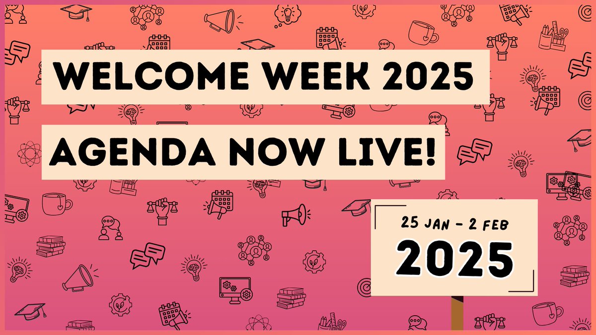 Faculty of Business & Law, The Open University (@ou_fbl) on Twitter photo It's <a href="/OUstudents/">OU Students</a> Welcome Week!
Join in for one week of online events and meet-ups from 25 January – 2 February 2025.
Explore the full programme of events:
ow.ly/rLxt50UOst0 It's <a href="/OUstudents/">OU Students</a> Welcome Week!
Join in for one week of online events and meet-ups from 25 January – 2 February 2025.
Explore the full programme of events:
ow.ly/rLxt50UOst0